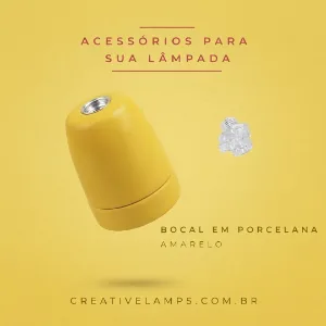 Bocal em porcelana, peça de Creative Lamps por Vitor Gates