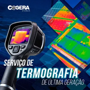 Serviço de termografia, peça de Cogera Energia por Vitor Gates
