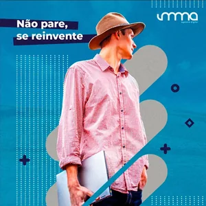 Não pare, se reinvente, peça de IMMA por Vitor Gates