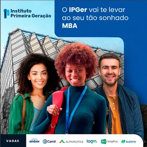 O IPGer te leva ao MBA, peça de Instituto Primeira Geração por Vitor Gates
