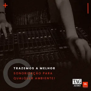 Sonorização para qualquer ambiente, peça de TAG Audio por Vitor Gates