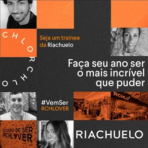 Seja um trainee, peça de Riachuelo por Vitor Gates