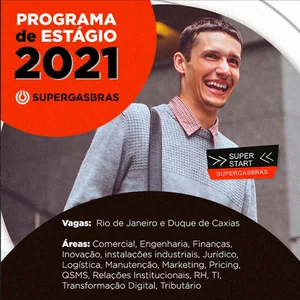 Programa de estágio 2021, peça de Supergasbras por Vitor Gates