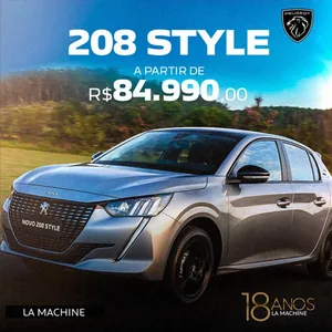 Peugeot 208 Style, peça de La Machine por Vitor Gates