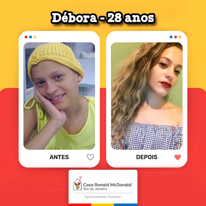 Peça do carrossel de histórias da campanha McDia Feliz 2023