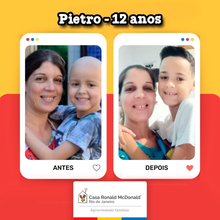 Peça do carrossel de histórias da campanha McDia Feliz 2023