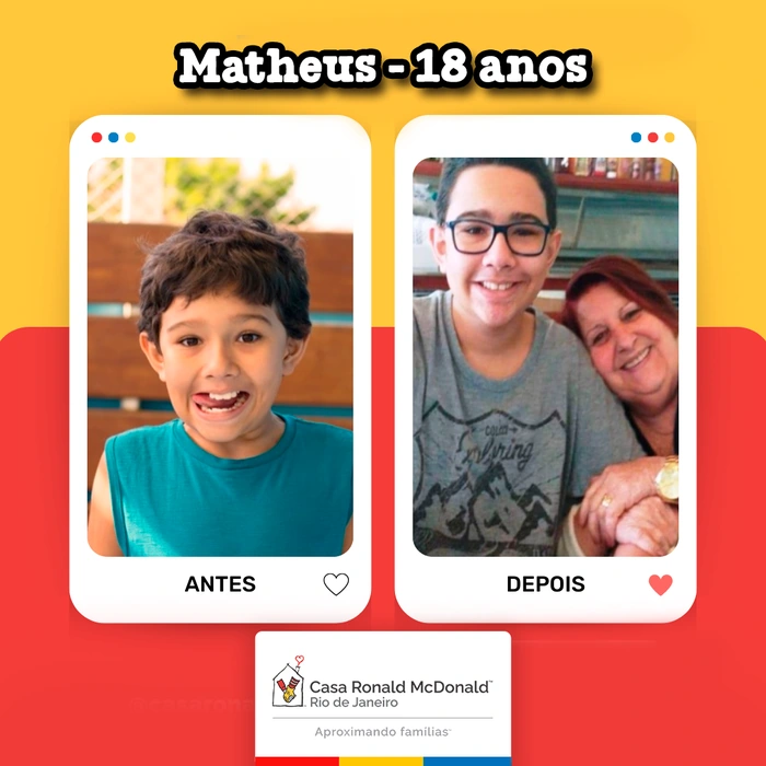 Peça do carrossel de histórias da campanha McDia Feliz 2023