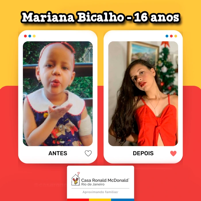 Peça do carrossel de histórias da campanha McDia Feliz 2023