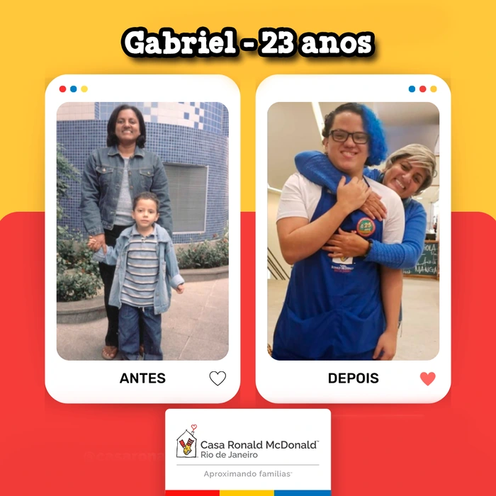 Peça do carrossel de histórias da campanha McDia Feliz 2023