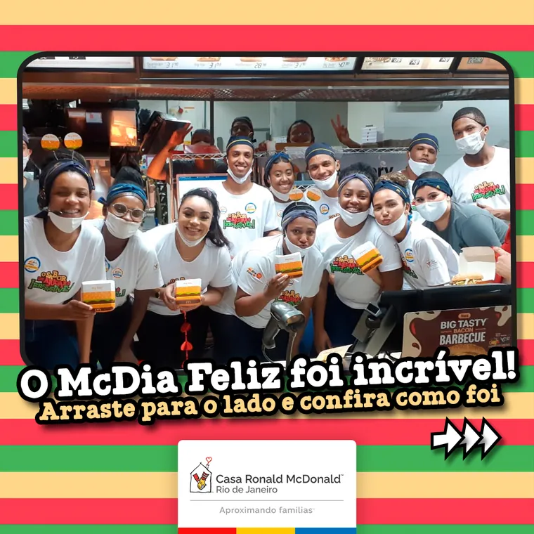 Post de encerramento: o McDia Feliz foi incrível