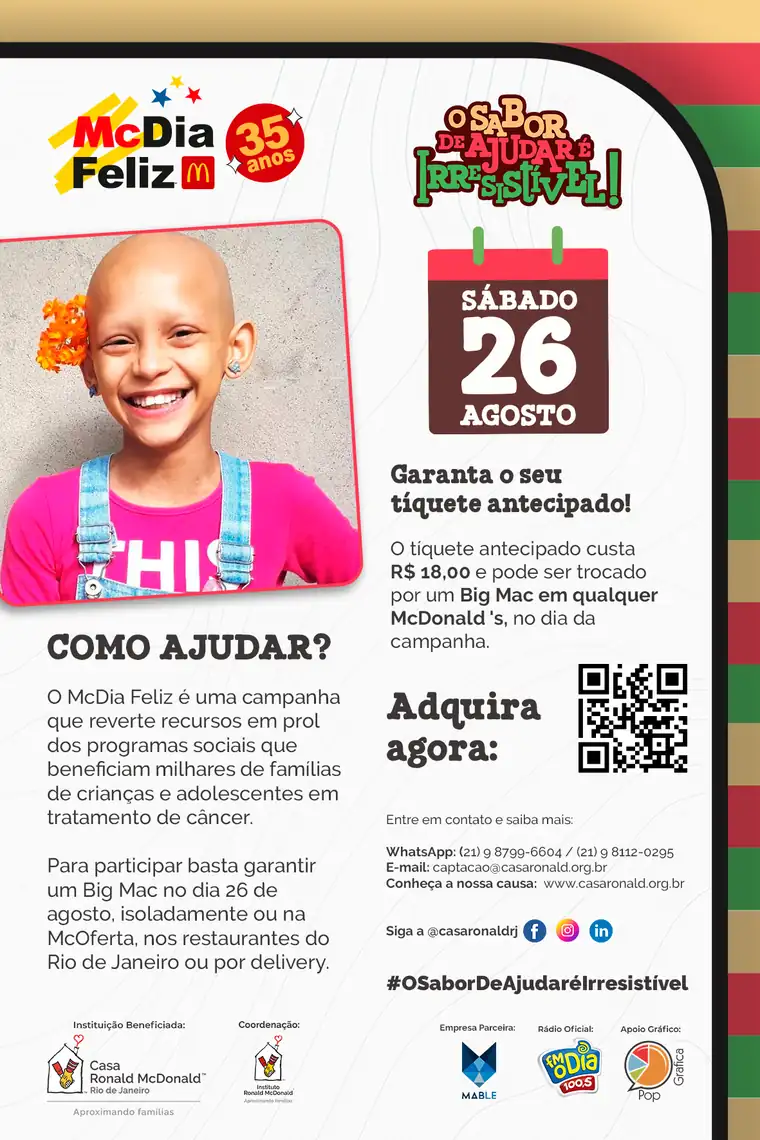 Flyer da campanha