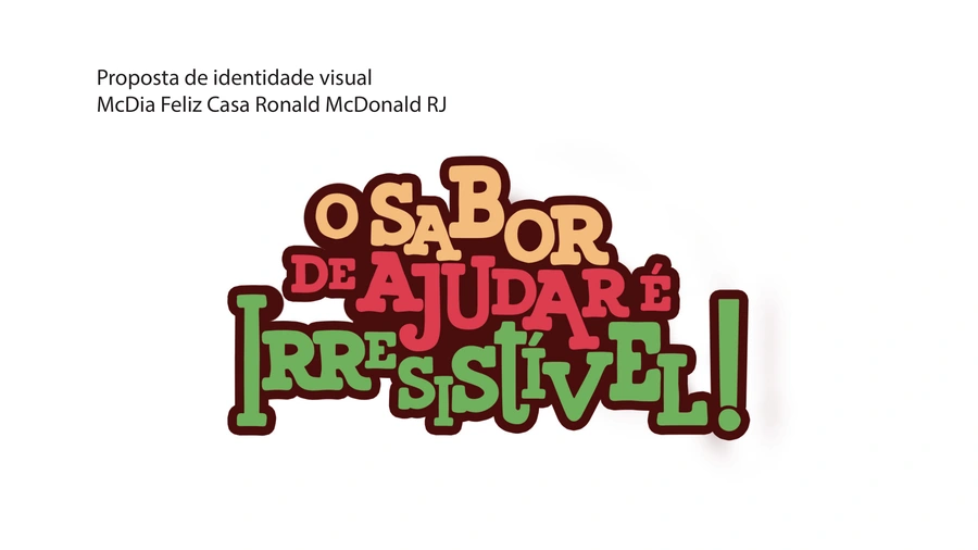 Assinatura da campanha na proposta de identidade