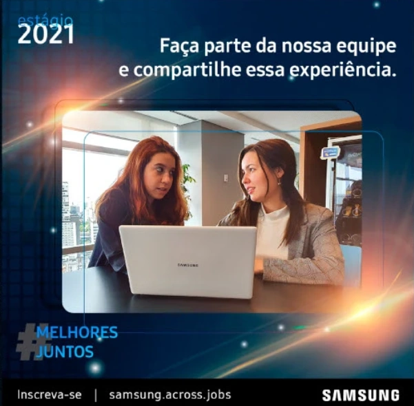 Peça de Instagram convidando a compartilhar a experiência