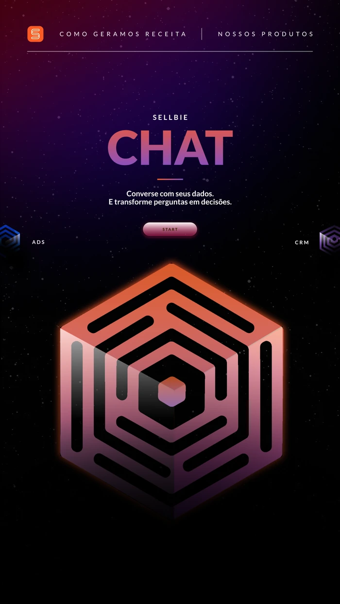 Marca do produto Sellbie Chat em rosa