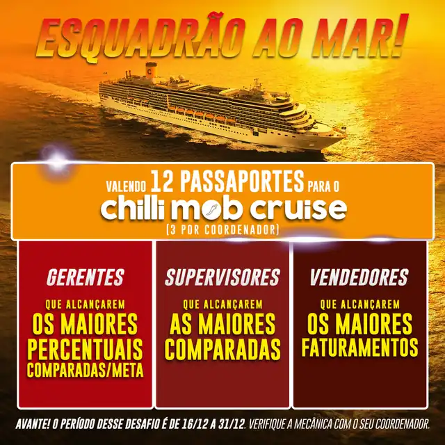 Peça da ativação Esquadrão ao Mar