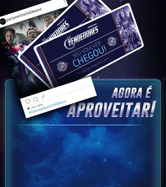 Voucher de premiação da campanha